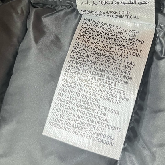 NWT Charter Club Gray Puffer Vest Size Medium - Picture 12 of 14